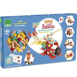 Coffret de construction super Batibloc – Vilac