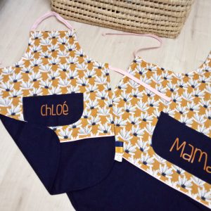 Tablier, Myriel et uni marine