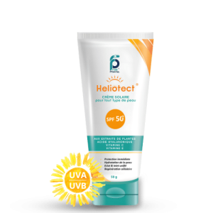 Heliotect SPF50+ Crème Solaire 50g – Protection UV & Anti-Âge