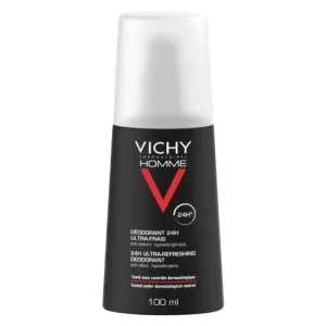 VICHY HOMME DEODORANT ULTRA-FRAIS 24H VAPORISATEUR 100ML