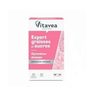 VITAVEA EXPERT GRAISSES ET SUCRES 20 GELULES