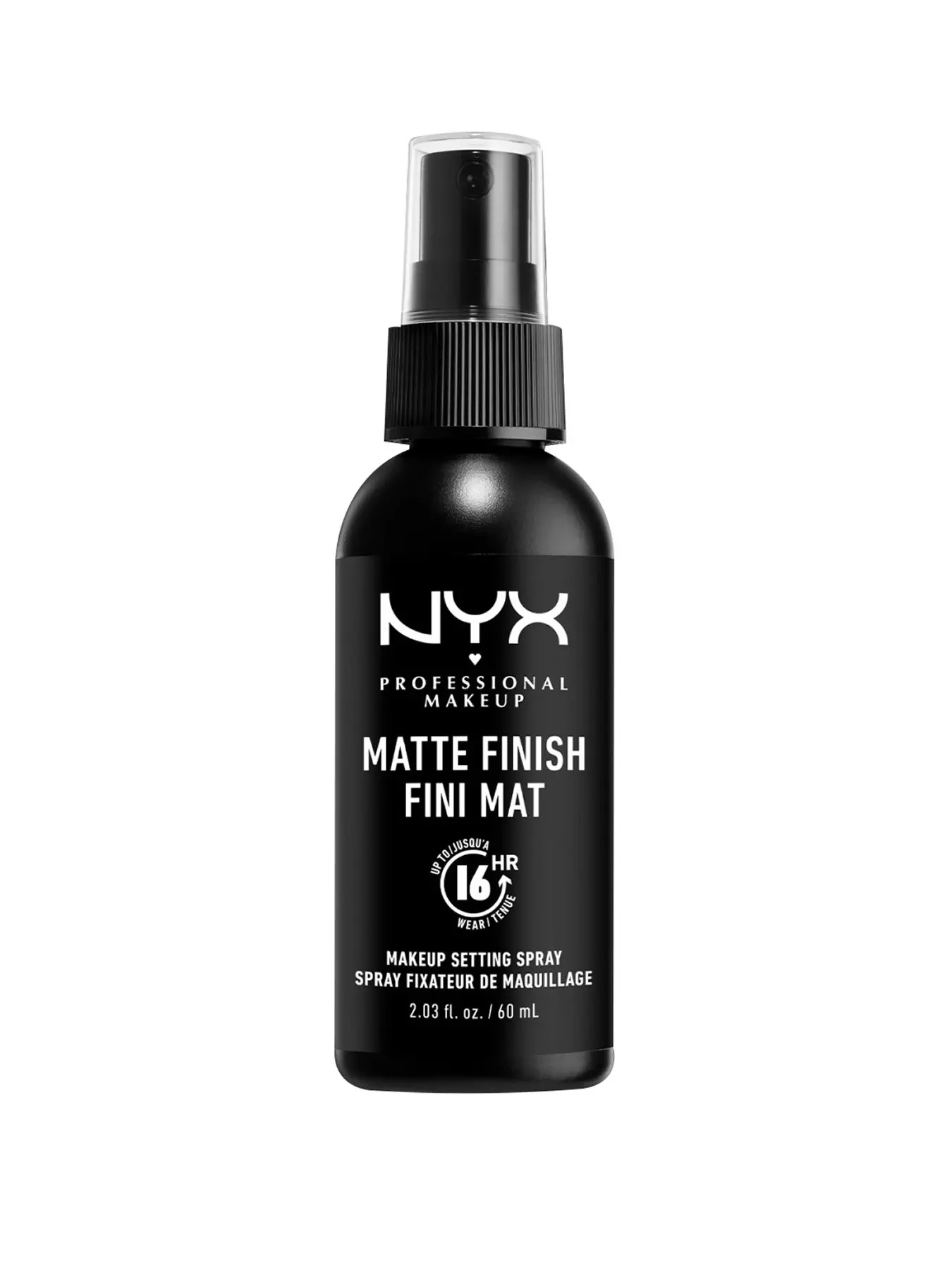 NYX Spray de réglage de maquillage fini mat