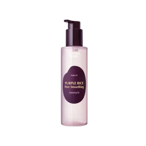 EQQUALBERRY – Purple Rice Pore Smoothing Cleansing Oil – Huile démaquillante riz