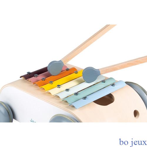 XYLO ROLLER SWEET COCOON (BOIS) – Janod – Image 2